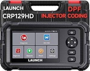 4. LAUNCH CRP129 Heavy Duty Truck Scanner with DPF Regen