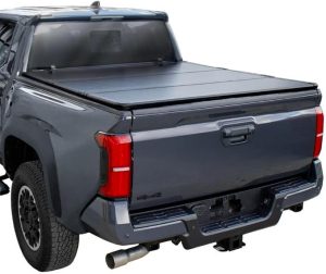 1. Tutel Folding Truck Bed Tonneau Cover for Toyota Tacoma