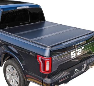 1. WHALEMOTOR Hard Folding Tonneau Cover for Chevy Colorado