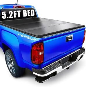 2. PENSUN Hard Tri-Fold Truck Bed Cover for Chevy Colorado