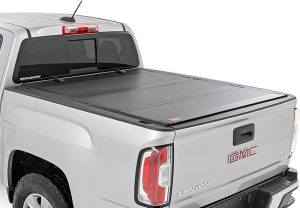 3. Rough Country Tri-Fold Tonneau Cover for Chevy Colorado