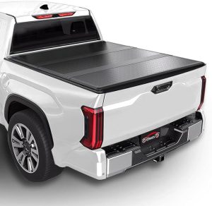 3. XTWEEX Hard Tri-fold Tonneau Cover for Toyota Tundra