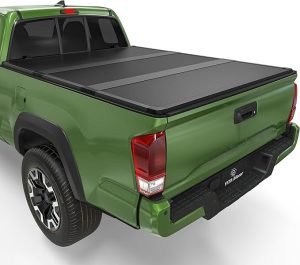 3. YITAMOTOR FRP Tri Fold Tonneau Cover for Toyota Tacoma