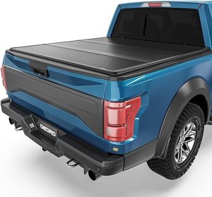 4. OEDRO FRP Hard Tri-fold Truck Bed Cover for Ford F150